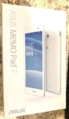 New in Box ASUS MeMO Pad 7 ME176CX White 16GB 7'' Android Tablet Intel