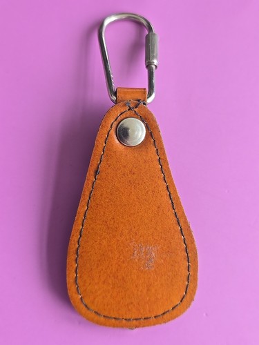 Keyring Key Ring - Vintage Leather Tirol Pfunds Souvenir - Foto 3 di 3