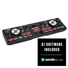 Numark DJ2GO2 Touch Compact DJ Controller with 2 Decks, Mixer, Audio Interface