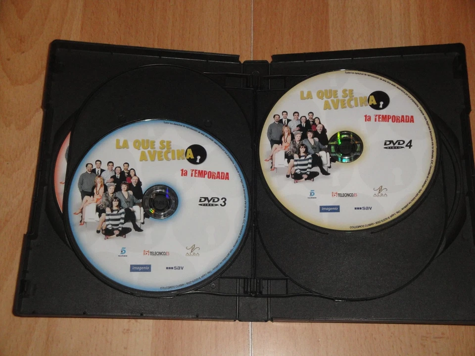 LA QUE SE AVECINA TEMPORADA 1 EN DVD SERIE DE TV CON 5 DISCOS EN BUEN ESTADO - Imagen 3 de 4