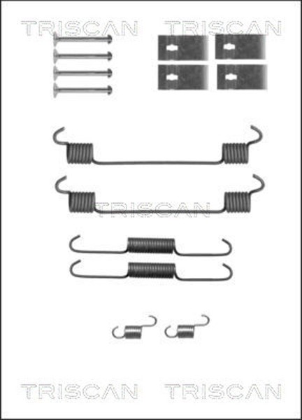 ZubehöRsatz Bremsbacken Triscan 8105 692003 FüR Suzuki Vitara Et Ta Td SE419TD-image