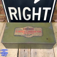 Vintage Carter Carburetor Corporation Tin Box...