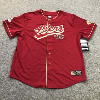 San Francisco 49ers Football Jersey Mens XL Red NFL Ultra Game