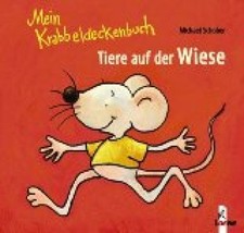 Mein Krabbeldeckenbuch - Tiere auf der Wiese (Pappbilderbuch in Leporelloform)