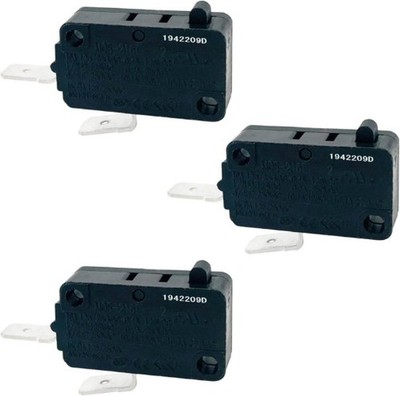 MQS 216T 3 Pack 16 Amp 250VAC Micro Switch Wolf Jenn Air GE Samsung LG Gas
