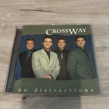 CrossWay - No Distractions CD *RARE* 2001 Spring Hill  Gospel Christian NM