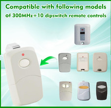 1Pc for Linear Garage Door Opener Remote FOR 308911 MCS308911 10 dip 300MHz