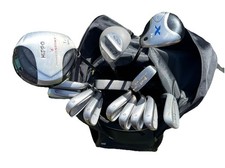 Preowned 8 Right Handed RAC Taylor made Golf Clubs And 6 Other Makes Of Clubs