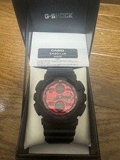 CASIO G-SHOCK 5490JA Black / Red Digital Watch