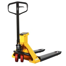APOLLOLIFT 5500lbs Manual Hand Pallet Truck Jack W/ Built-in Scale 45X27.7" Fork