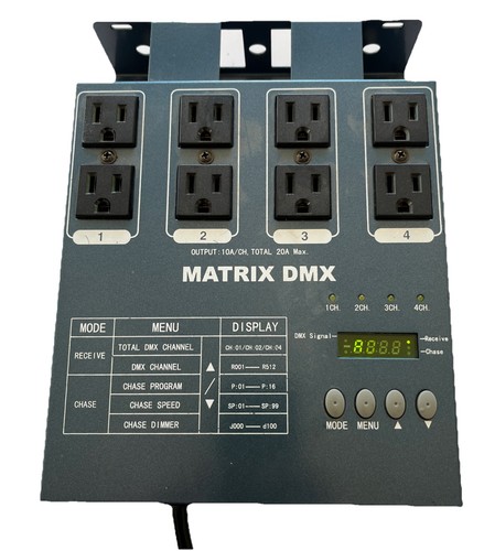 Dimmer DMX Matrix 4 canali funzionante - Foto 2 di 12