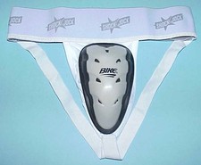 NOWY STARY ZAPAS, SHOCK JOCK CUP JOCKSTRAP I KUBEK ROWEROWY ZARÓWNO NOWY, JAK I NIENOSZONY, 32"-36"