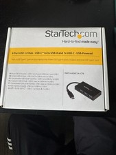 Startech 4 Port Usb 3.0 Hub - Usb-c To 1x Usb-c And 3x Usb-a - Portable Usb-c