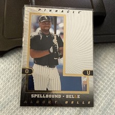 1997 Pinnacle Baseball Spellbound Silver Holo Foil “L” Letter SP Albert Belle