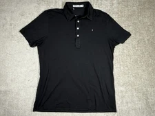 Criquet Slim Fit Top Shelf Range Polo Mens Sz XL Black Performance Golf