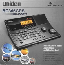 NEW UNIDEN BEARCAT POLICE FIRE SCANNER RADIO BC345CRS