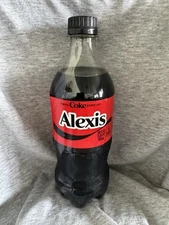 Share a Coke with   Alexis   2025 Personalized Gift Coca~Cola Bottle 20oz Zero