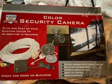 Bunker Hill Security Color Camera Night Vision 95914 Plug & Play w/ 80ft Cable 