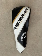  NICE  Callaway Golf Rogue ST Fairway Wood Head Cover Good Black/White