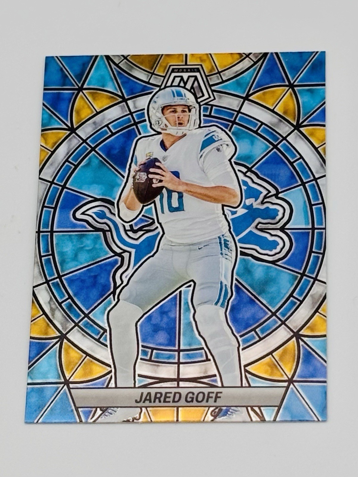 2023 Panini Mosaic - Stained Glass Jared Goff #SG-10 CASE HIT🔥 Lions