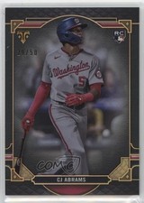 2022 Topps Triple Threads Onyx /50 CJ Abrams #95 2o0
