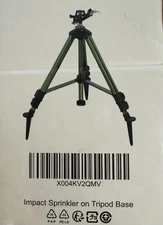Impact Sprinkler on Tripod Base, Lawn Tripod Sprinklers for Large Yard