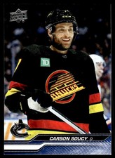 2023-24 Upper Deck Carson Soucy Vancouver Canucks #639