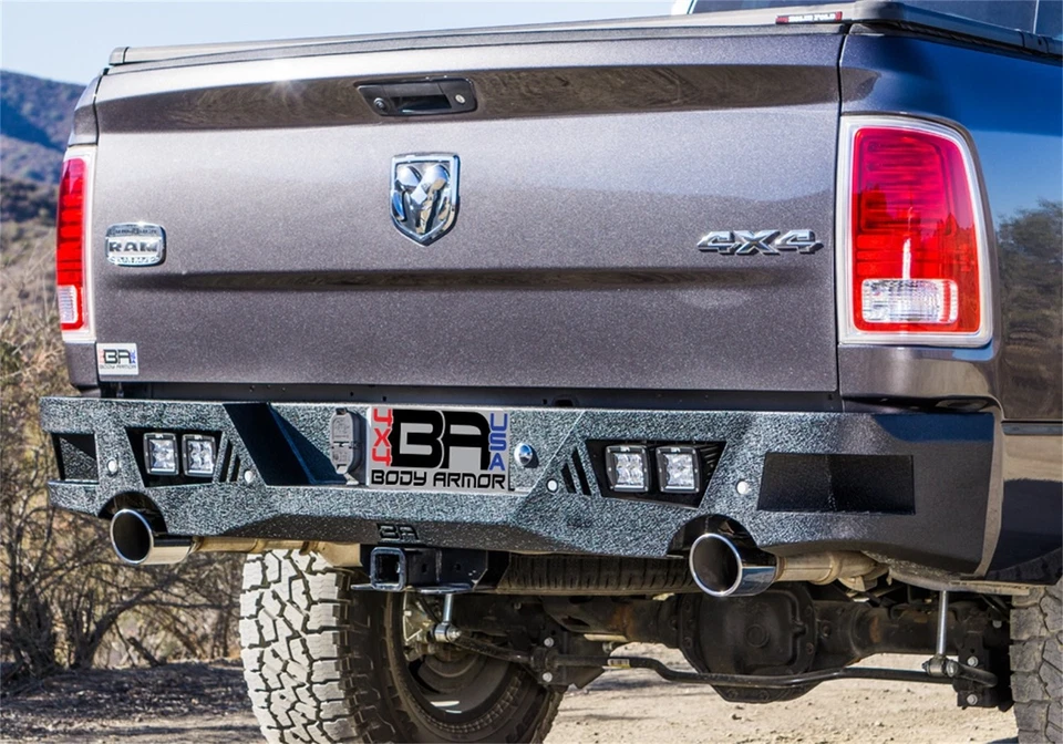 Body Armor 4x4 FD-2964 Eco-Series Rear Winch Bumper 1999-2016 Ford F-250/F-350 S - Image 3 of 4