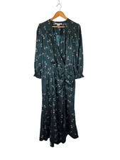 Veronica Beard Womens Yasmeen Floral Print Asymmetric Midi-Dress Romantic Sz  12