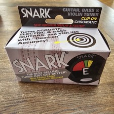 SNARK SN-5X Clip On Tuner for Guitar Bass Violin Chromatic New SN5X Stay Put