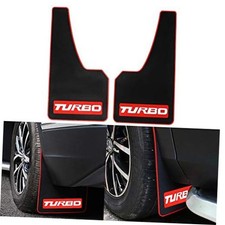 2PCS Universal Car Mud Flaps Rubber Mudguard Splash Guards Rubber Turbo