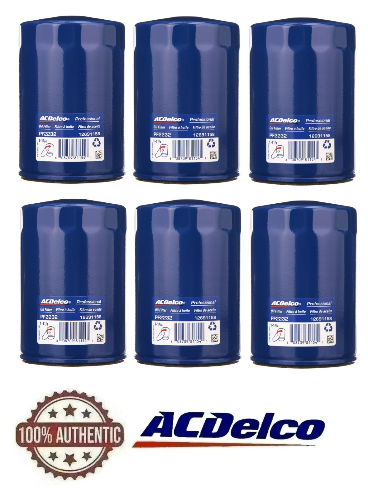 Filter Gm Original Equipment Pf2232 (6 Pack) Free Shipping
