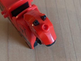 Lego Horse Armored Red Barding From Set 70402 Gatehouse Raid Black Dragon Heads