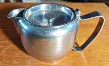 Vintage Old Hall Small 1 Cup Teapot  18-8 Stainless Steel 