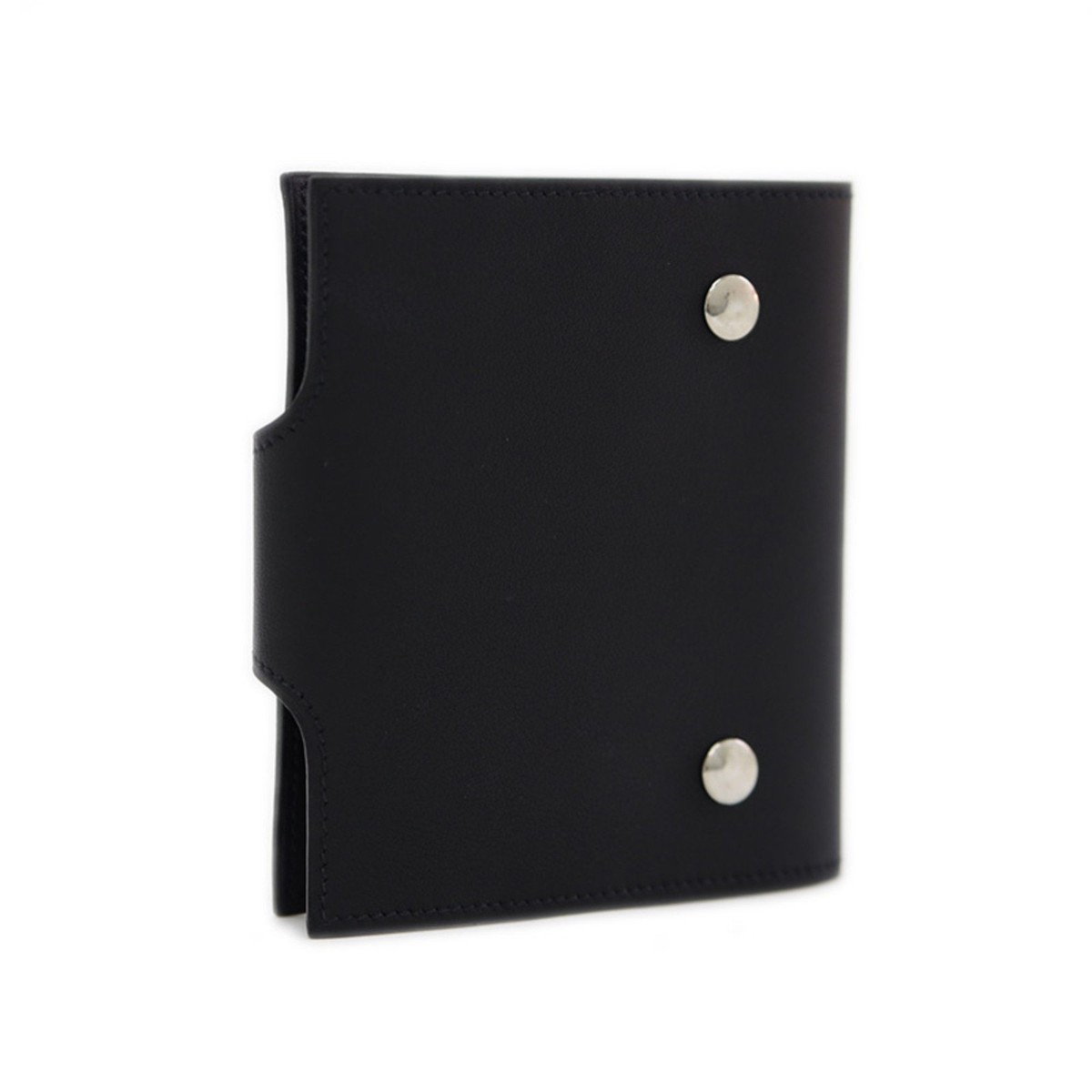 Hermes Ulysse PM Notebook Cover Swift Black T Engraved