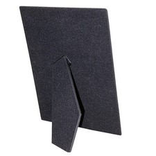 Framer Supply 10x12 Black Velour Easel Backs with Ribbon   6 Pack Picture Fra...