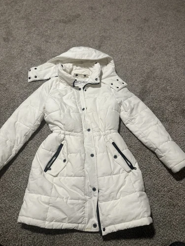 Giacca cappotto donna bianco Michael Kors taglia S