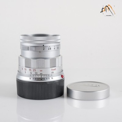 LEITZ Leica Summicron M 50mm/F2.0 Rigid V2 Ver.II Lens Yr.1960 Germany #11761