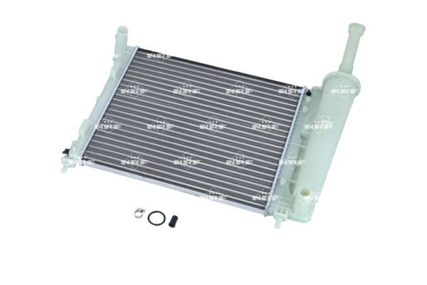 NRF MotorküHler WasserküHler Easy FIT 53526 FüR KA Fiat Ford 500 RU8 Aluminium-image
