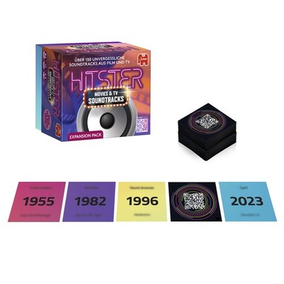 Hitster Film & Series Soundtracks, German Expansion, 154 Music Cards