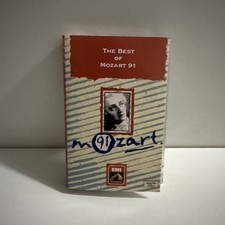 mozart - the best of mozart 91 - EMI Classics cassette tape 02a