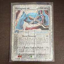 Metagross ex 95/101 EX Hidden Legends Ultra Rare Holo 150 HP English HEAVY DMG on eBay