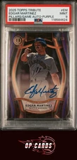 Edgar Martinez 2025 Topps Tribute Pillars Of The Game Autograph Purple PSA 9 /50