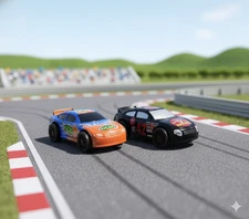 Nascar Style Extra Replacement Ho Scale Slot Car 2 Pack