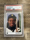 1989 Upper Deck Baseball #1 - Ken Griffey Jr - Star Rookie Card RC - PSA 9 MINT