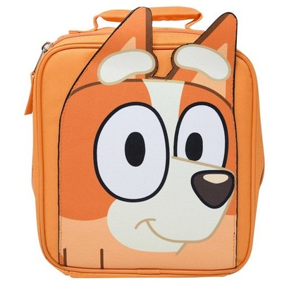 Lunch Bag - Bluey - Bingo Head Shape Face Tote Insulated Case New