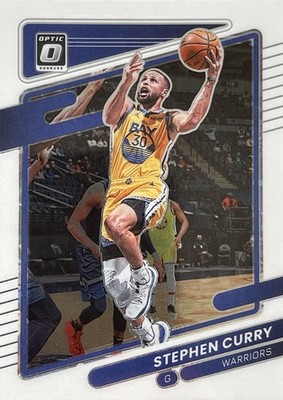 2021-22 Donruss Optic STEPHEN CURRY Golden State Warriors