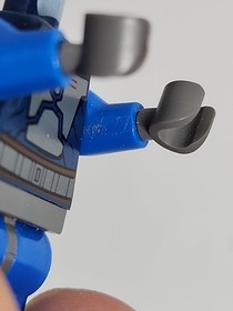 Lego Star Wars Mandalorian Deathwatch Warrior SW0296 Minifigure from set 7914