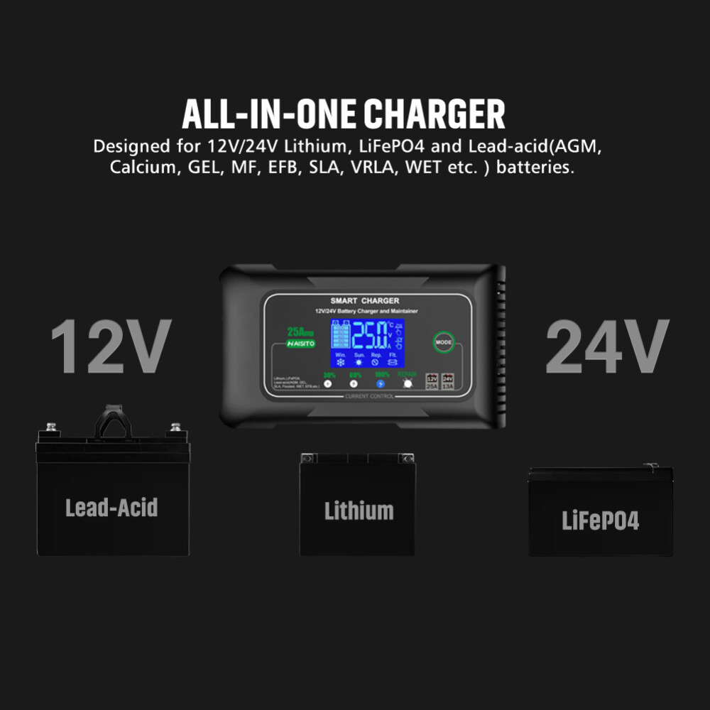 Caricabatterie LiFePO4 Da 58,4V 25A Per Caricabatteria Al Litio Ferro Fosfato Da 48V (51,2V) Con Ricarica Rapida Protegge La Batteria - Foto 10