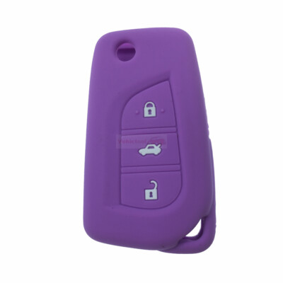 DAMIFU For TOYOTA New For Sienna LE 5 Button Remote Smart Key Fob Cover Silicone Case - Foto 8